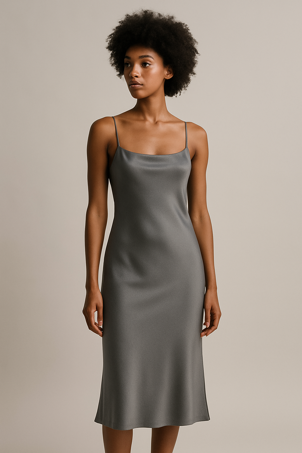 Camila | Midi Slip Dress